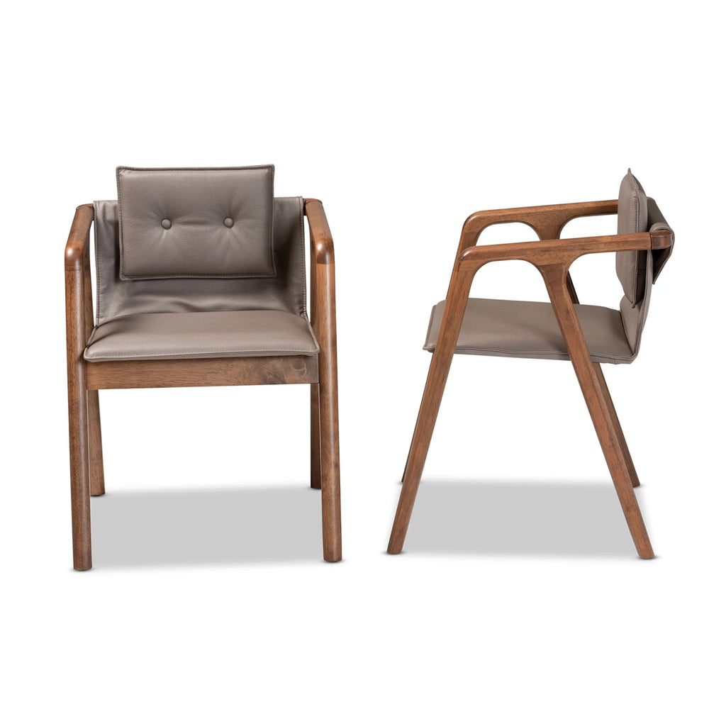 Grey Dining Chair, Set of 2 Z1052