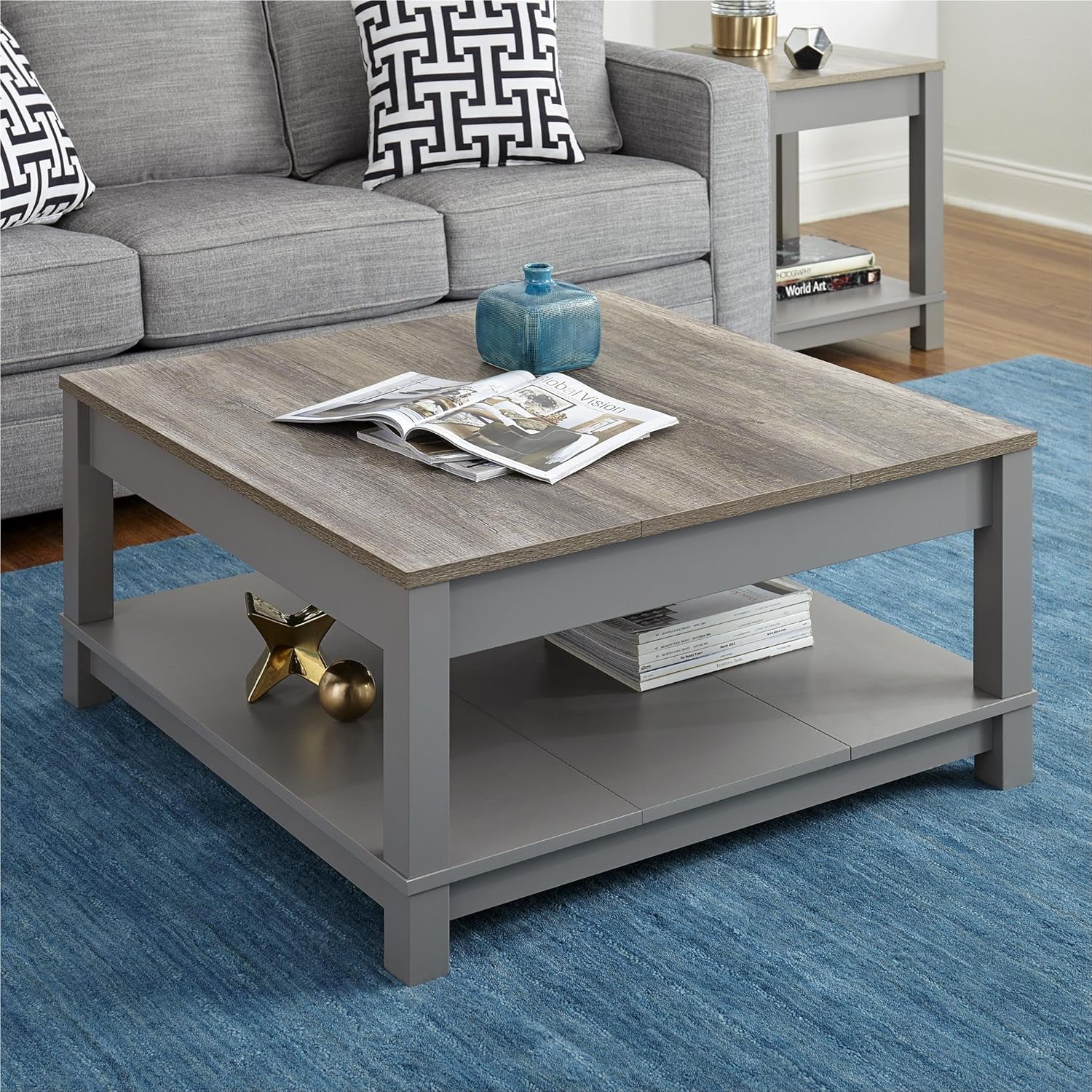 Gray TV Stand L42153