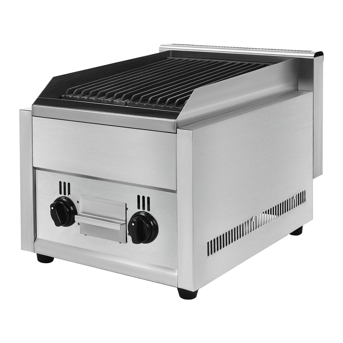 2 Burner Countertop Gas Charbroiler Grill H908416