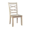 White Wood Dining Chair (Set of 2) B8950