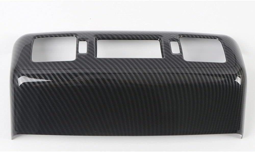 Carbon Fiber Inner Armrest Rear Air Vent Cover Trim Pack of 2 U213221