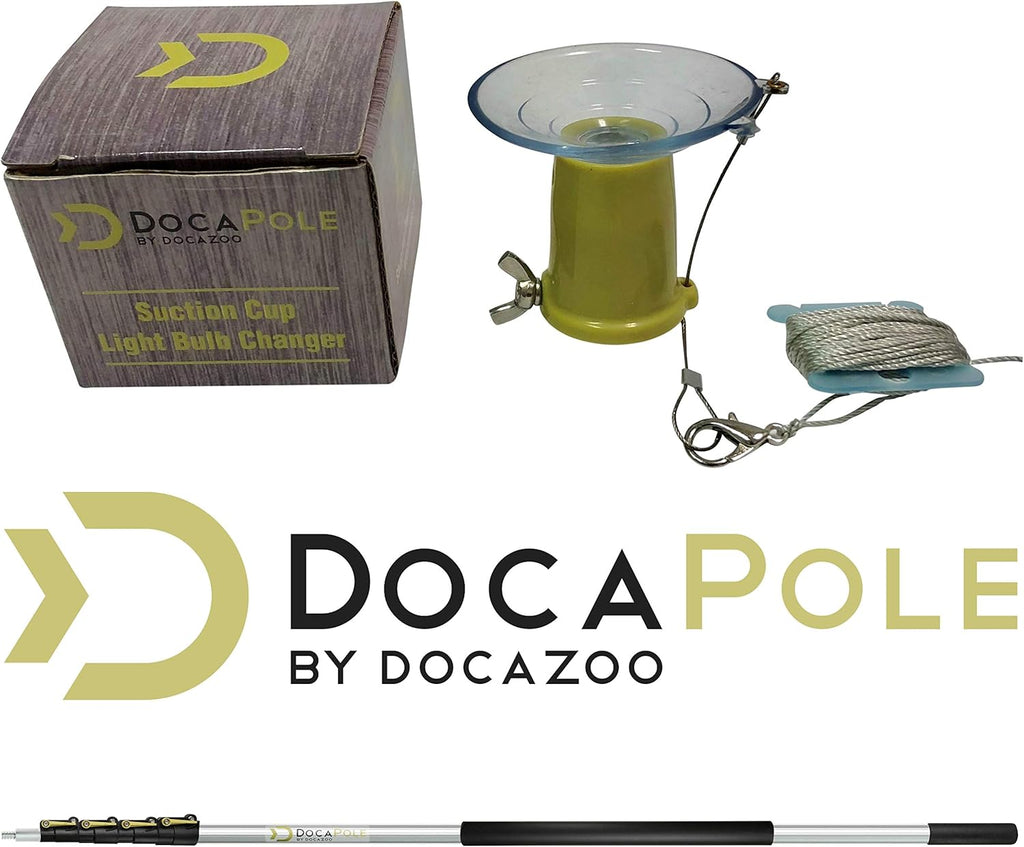 Light Bulb Changer with Telescopic Extension Pole, Suction Cup Style Y2240