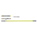 Steel Yellow Reinforced Fiberglass Pole Quick Coupling - 12 ft. S759358
