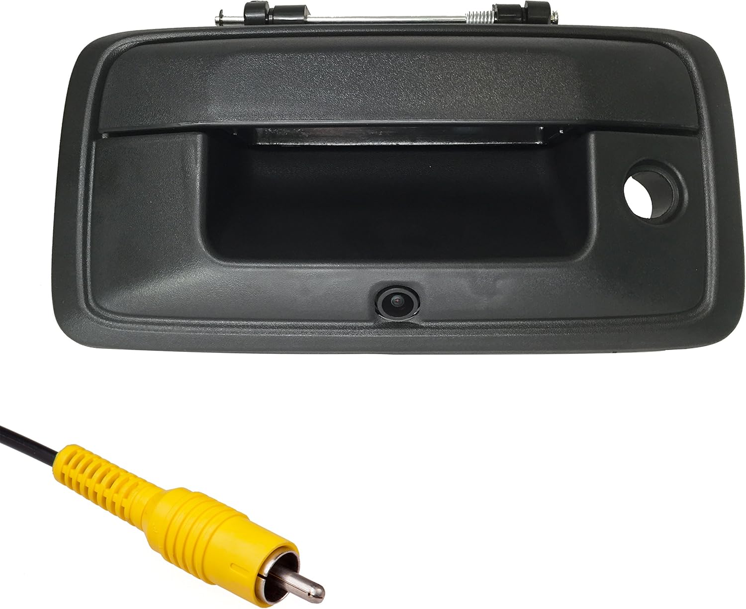 Black Tailgate Handle with Backup Camera M857