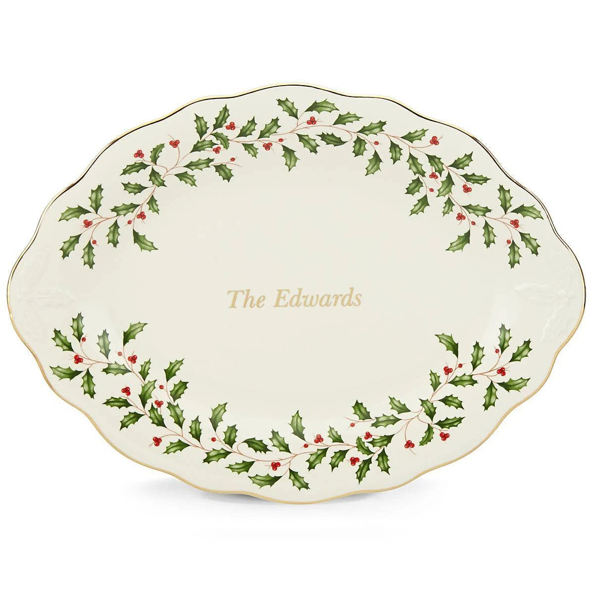 Scalloped Serving Platter Z792
