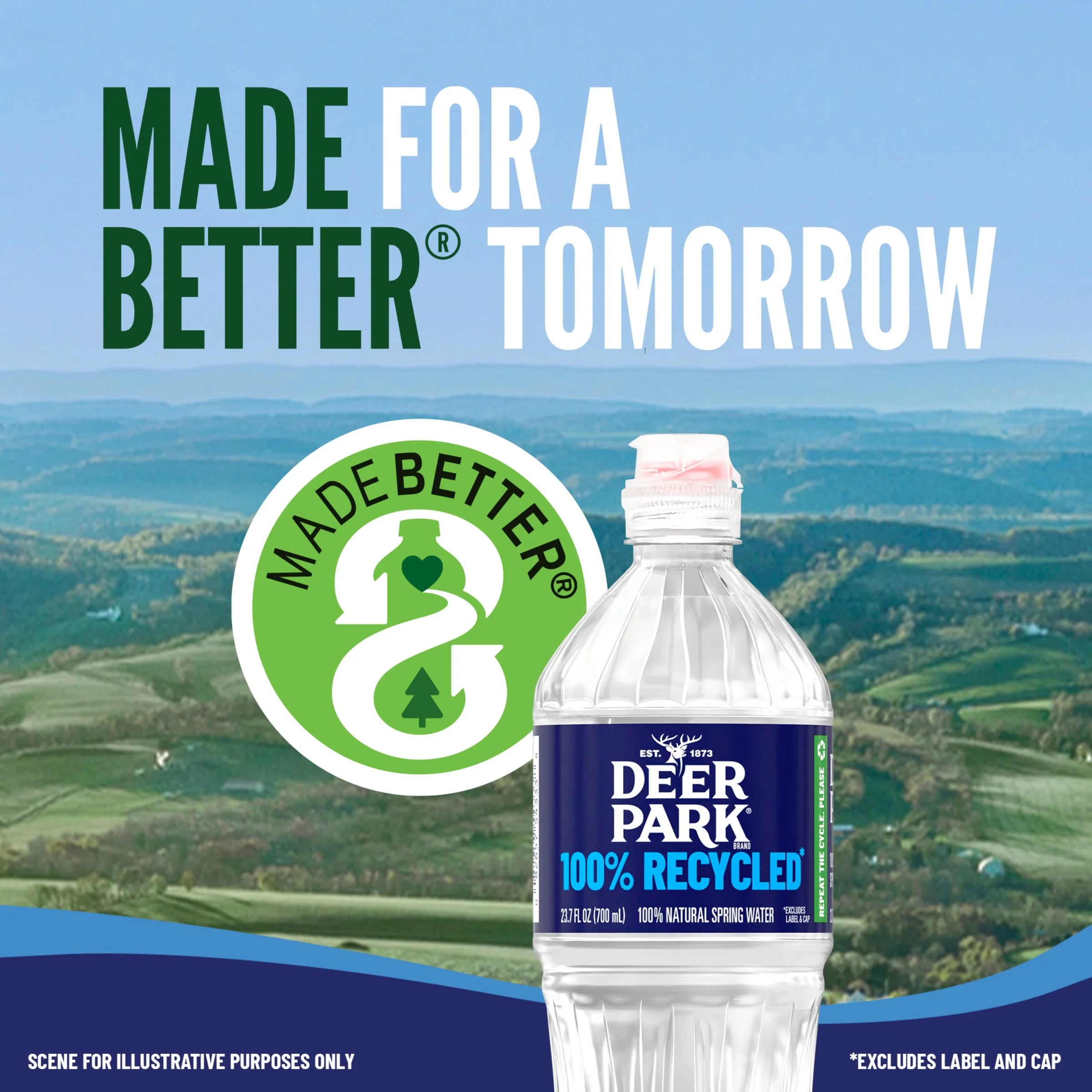 23.7-ounce Natural Spring Water M809