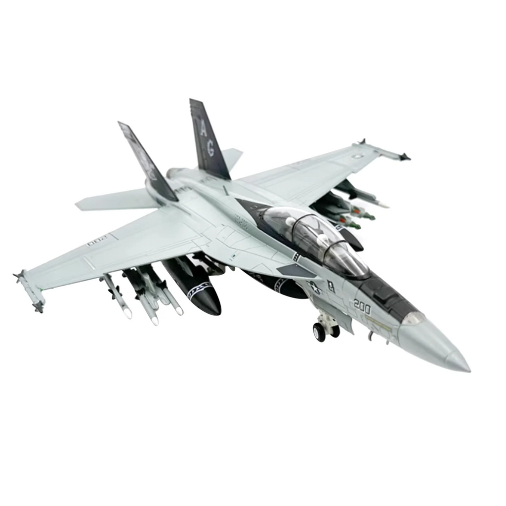 1/72 Scale F/A-18F Super Hornet Fighter Model Alloy Construction H9456