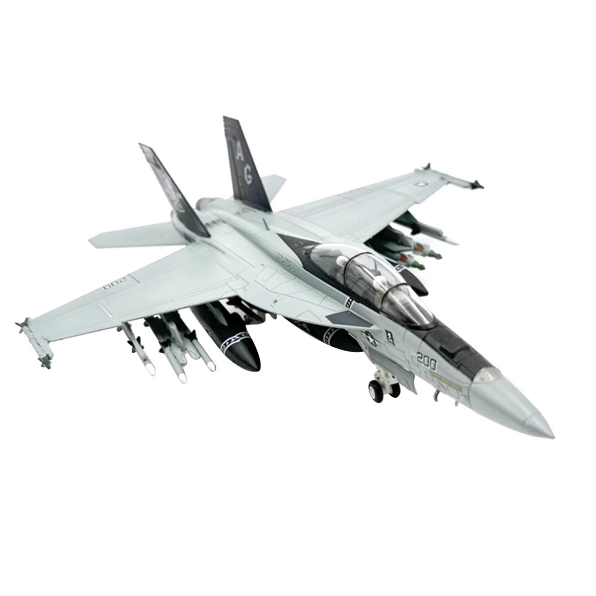 1/72 Scale F/A-18F Super Hornet Fighter Model Alloy Construction H9456