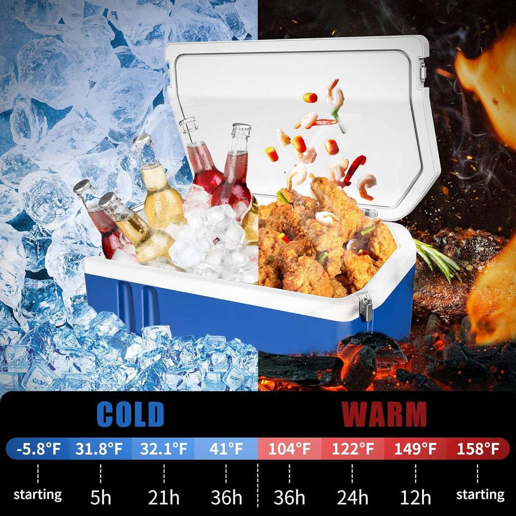 Black Insulated Cooler Storage Box G834