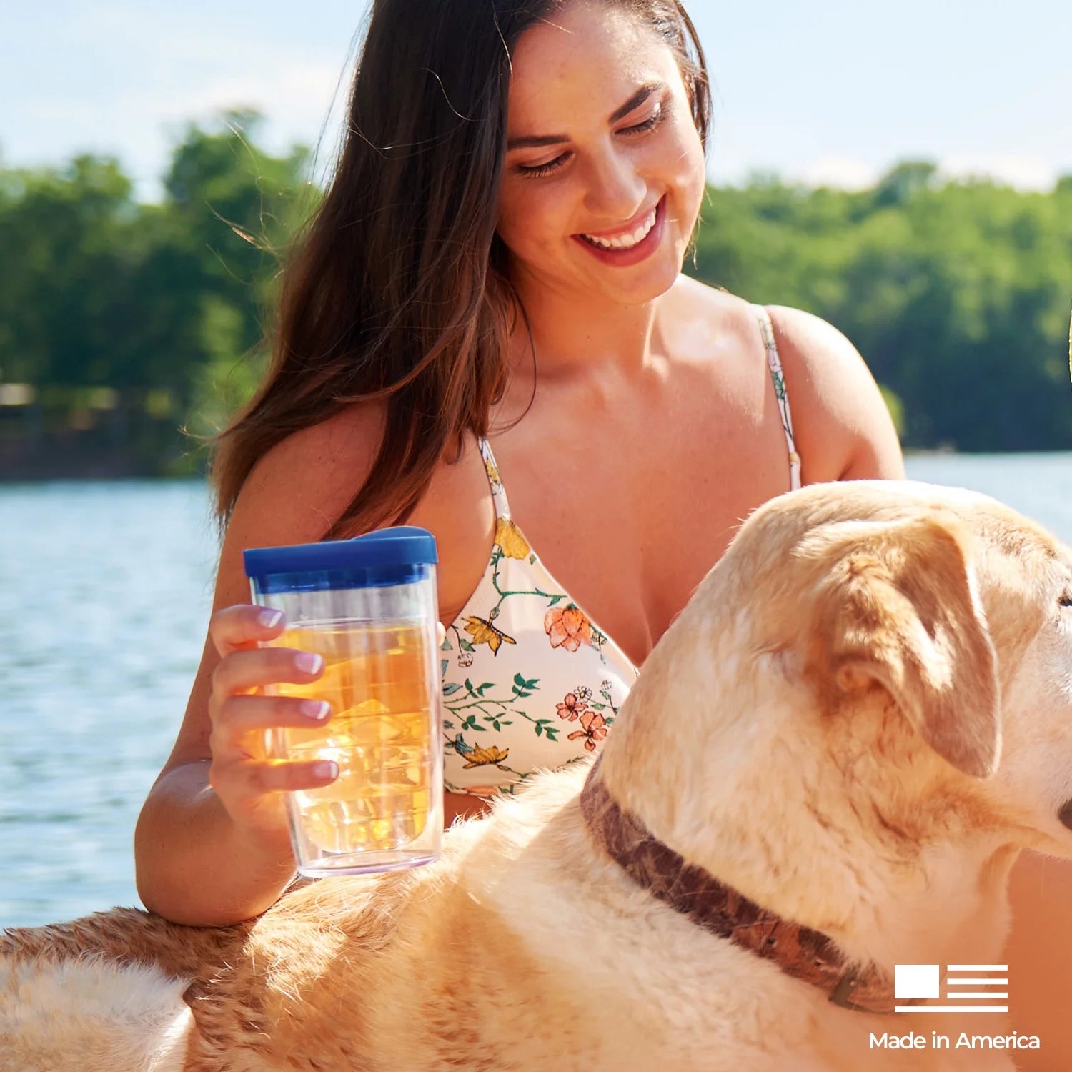 Double Walled Insulated Tumbler Travel Cup, 16oz U3916