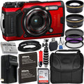 Olympus Tough TG-6 Digital Camera with Deluxe Accessory Bundle A61085