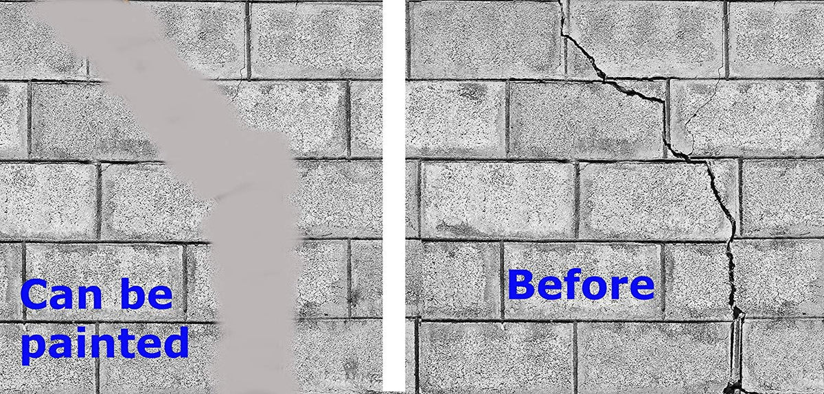 Carbon Fiber Basement Wall Crack Repair Kit D296861