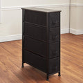White 4-Drawer Cabinet R54257