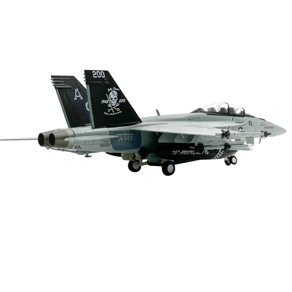 1/72 Scale F/A-18F Super Hornet Fighter Model Alloy Construction H9456