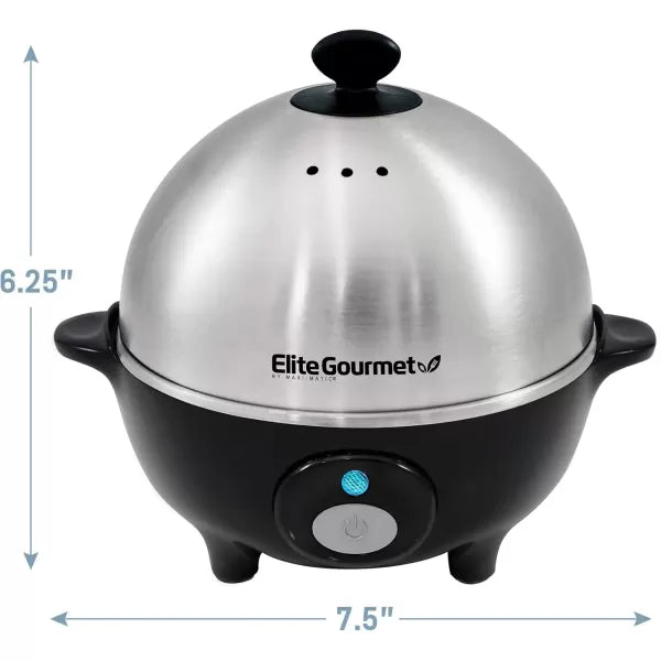 7 Egg Capacity Electric Egg Cooker with Auto Shut-Off Y547338