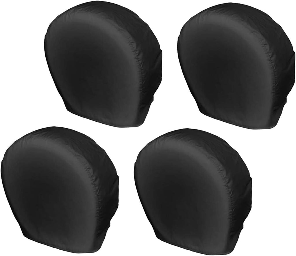 Tire Covers 4 Pack Universal Fits Tire Diameters 26-28.75 inches Charcoal Z607