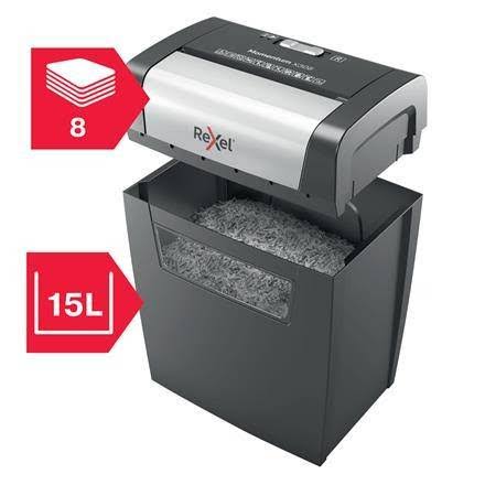 Particle-cut Paper Shredder Black, Grey F484535