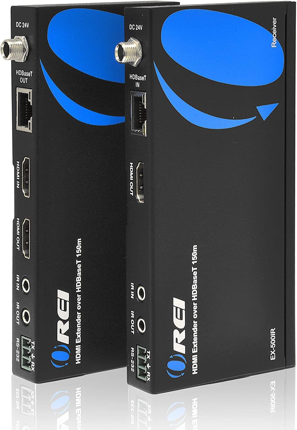 HDBaseT 4K 60Hz HDMI Extender over Cat5e/6 Ethernet LAN cable, 115 Ft, IR, CEC, RS-232, PoC X30284