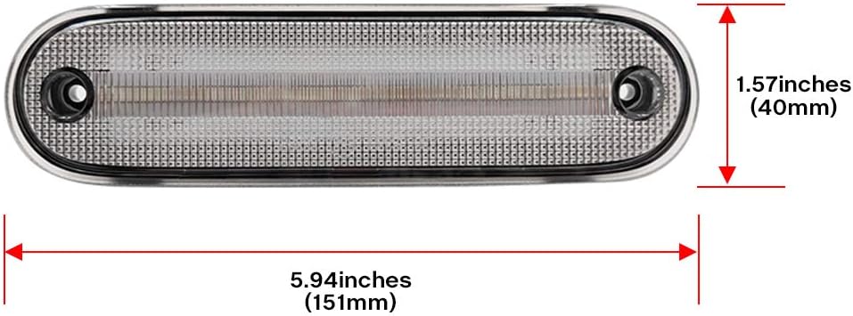 4Pcs Front & Rear LED Side Marker Light For Mazda Miata/MX-5 1990-1997/1999-2005 E49175