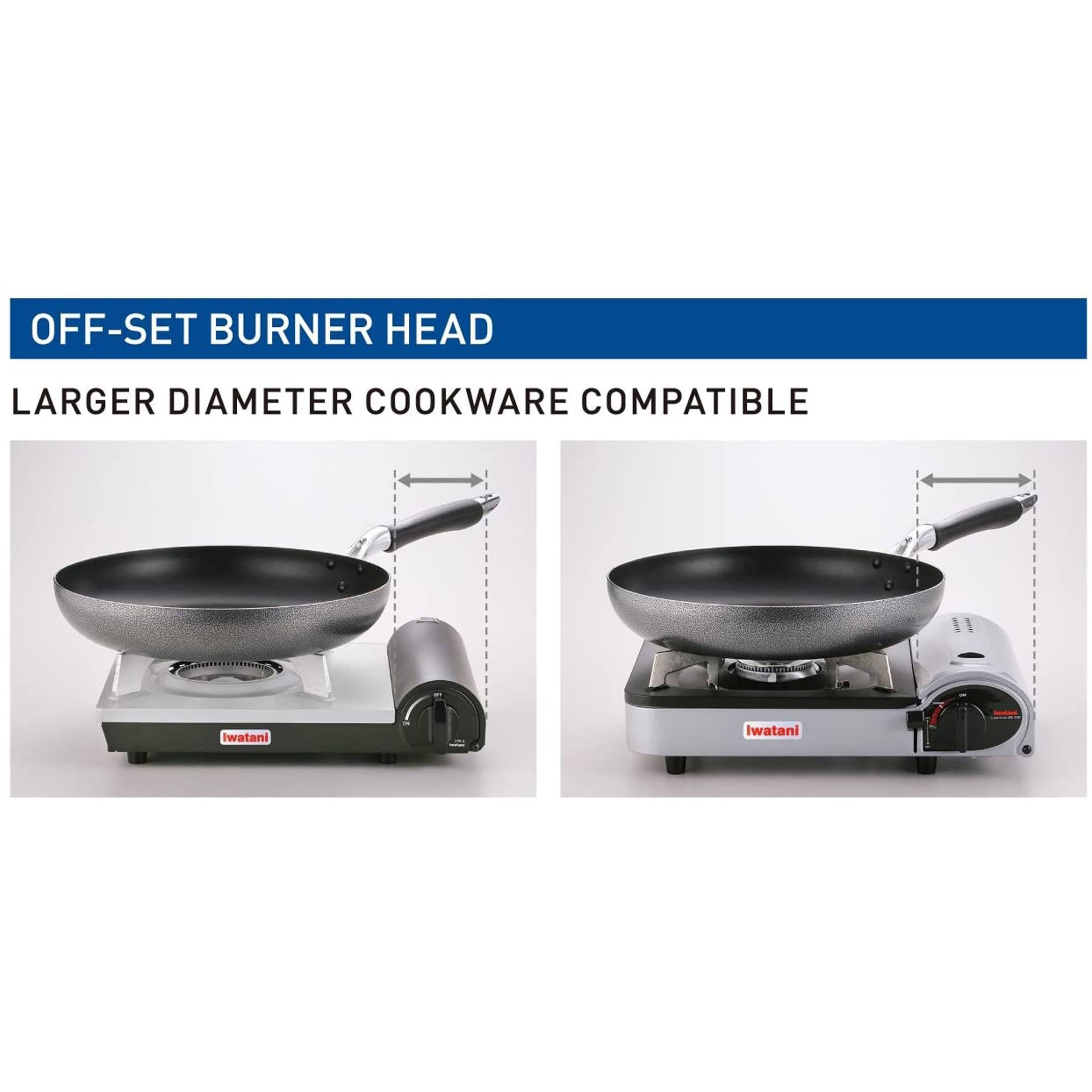 Black Portable Butane Stove Cooktop Q6435