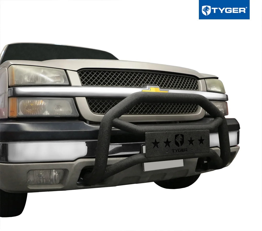 Front Bumper Guard Bull Bar Textured Black G74639