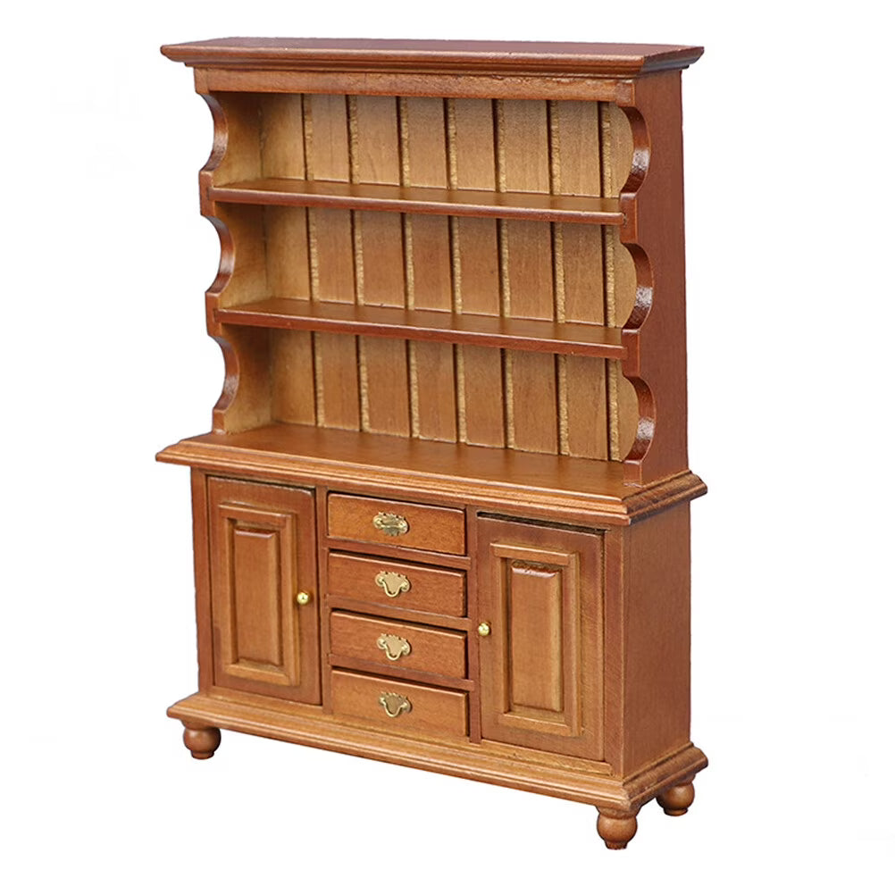 Mini Cabinet Wooden Craft Children Toy W25530