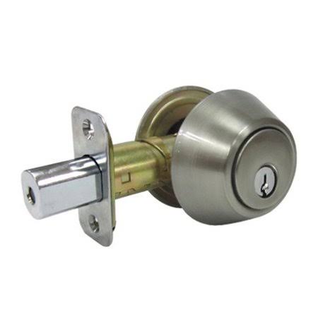 Double Cylinder Deadbolt Satin Nickel (Case of 3) T383052