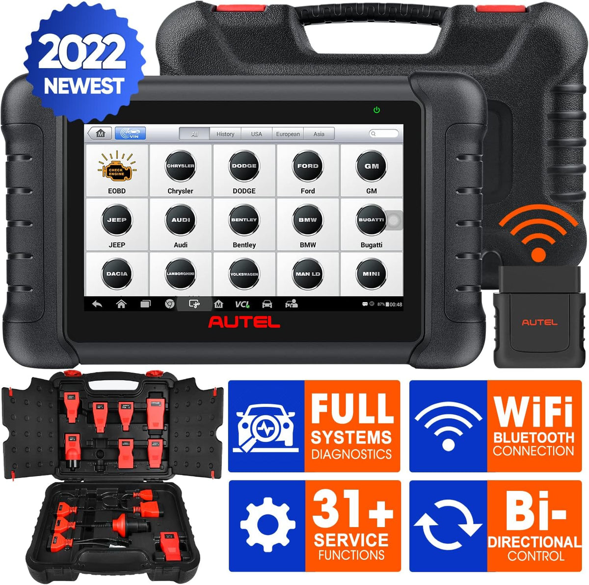 2022 Car Diagnostic Scan Tool with Bi-Directional Control B696682