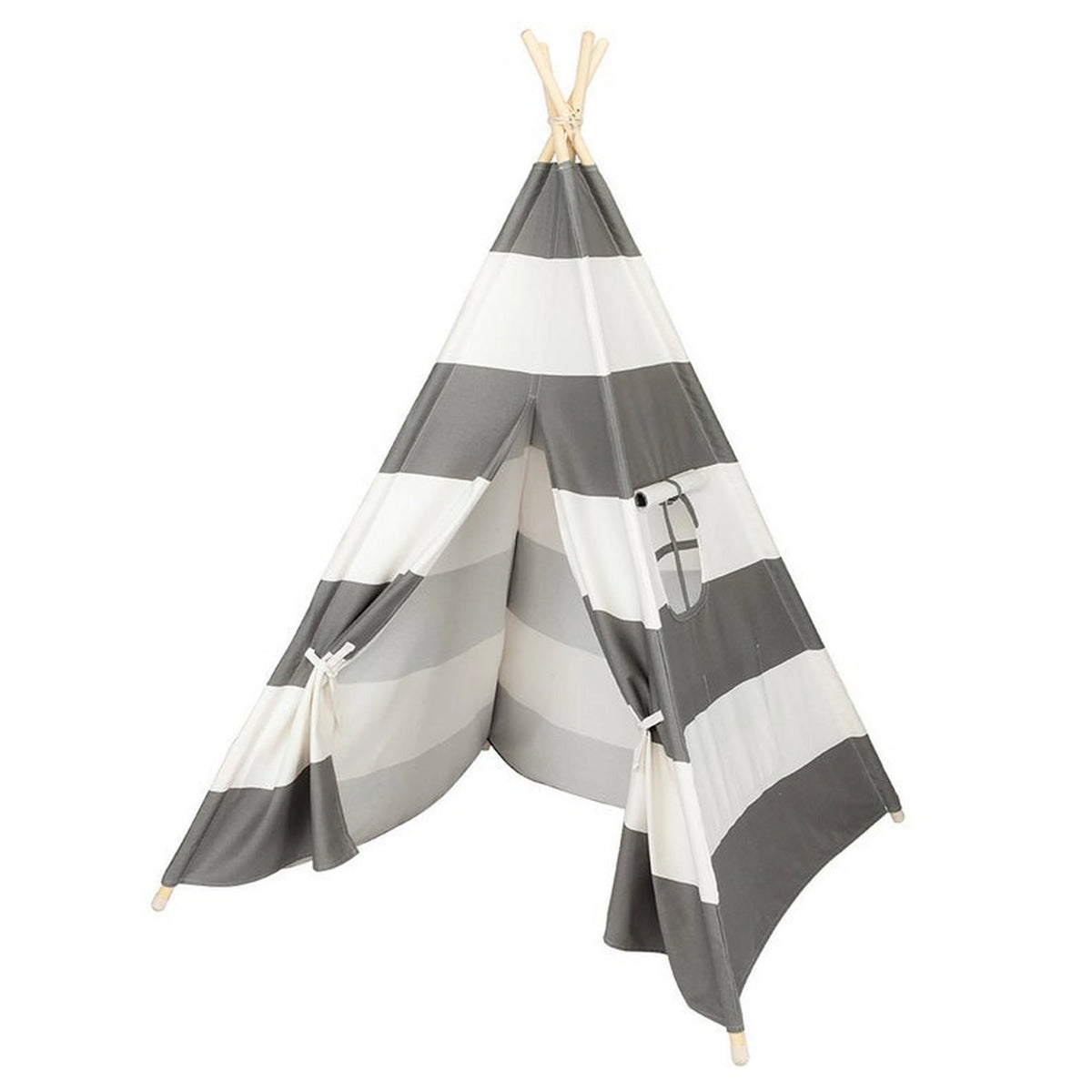 Natural Cotton Canvas Teepee Tent for Kids U131