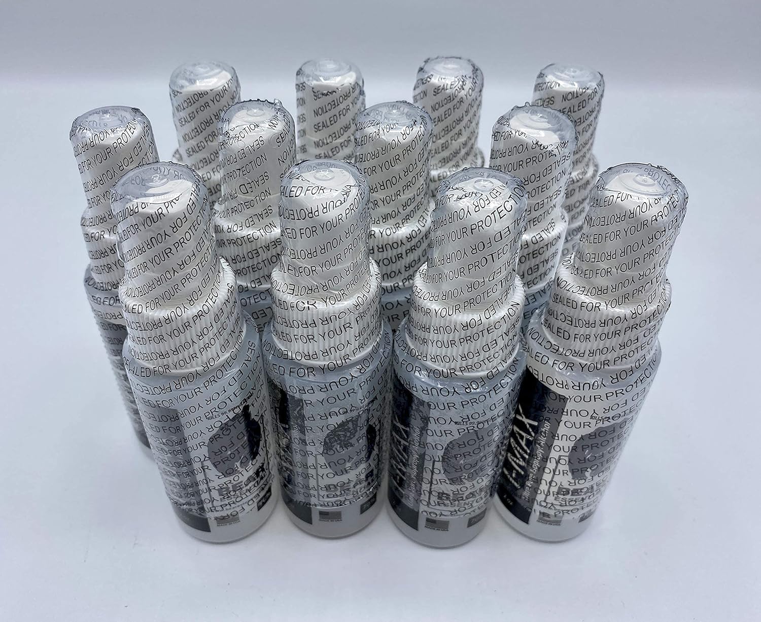 12 Spray Bottles 2 OZ Each Isopropyl Alcohol 70% Y66491