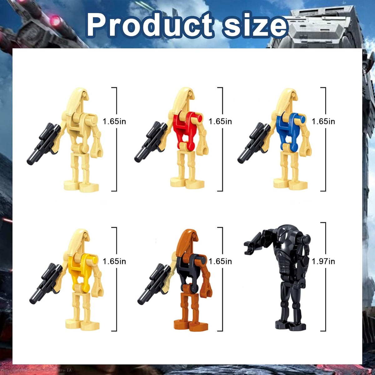 24PCS Stitching Mini Action Figures E44433