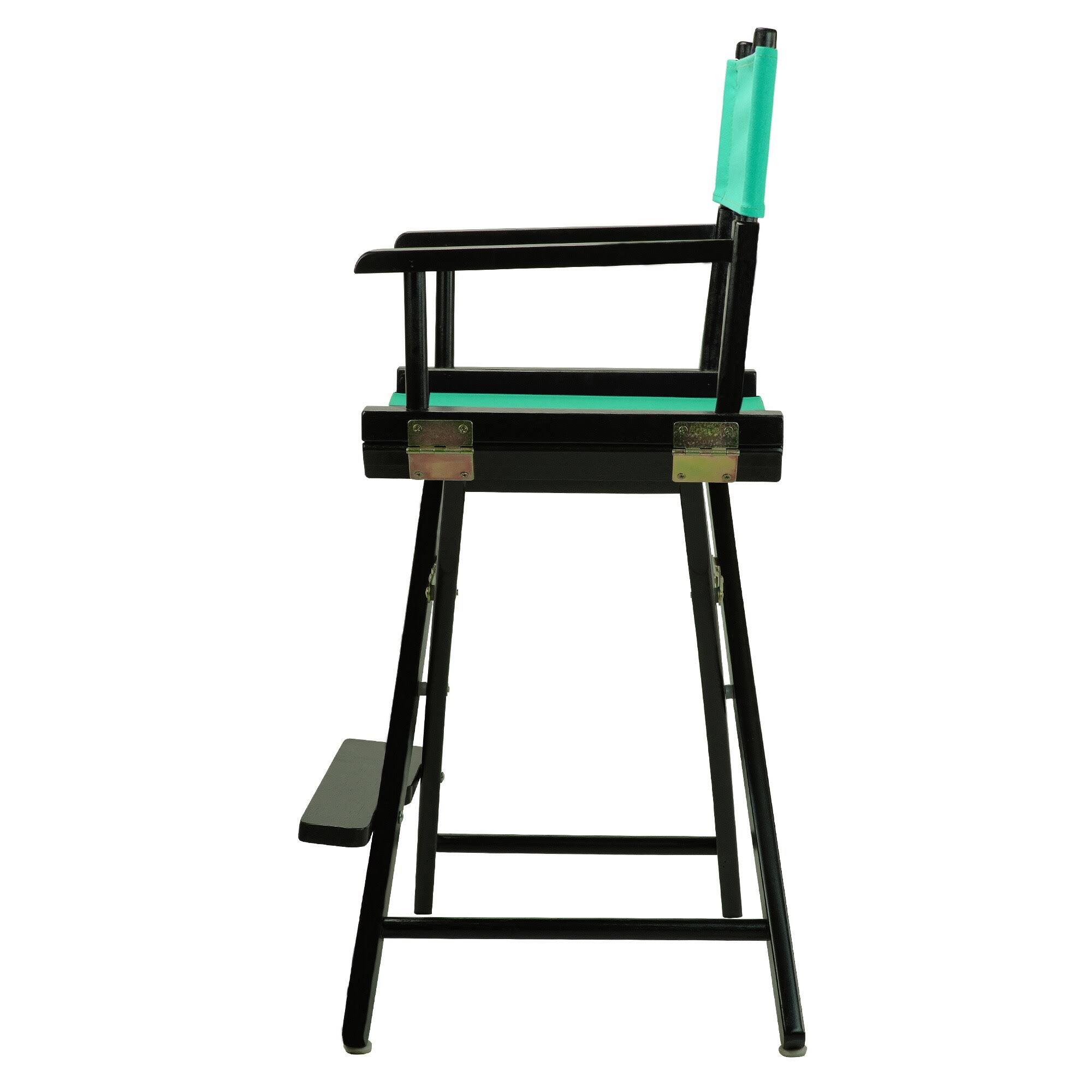 Black Frame Pink Canvas Director's Chair V1058