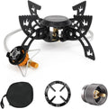 Portable Camping Stove with Adapter Wok Stand X648