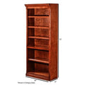 White 5 Shelves Bookcase G230