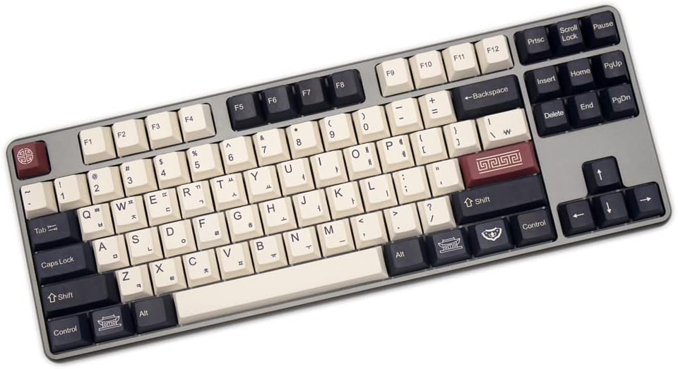 138 KEYS PBT Dye-Sublimated Cherry Profile Keycaps N53366