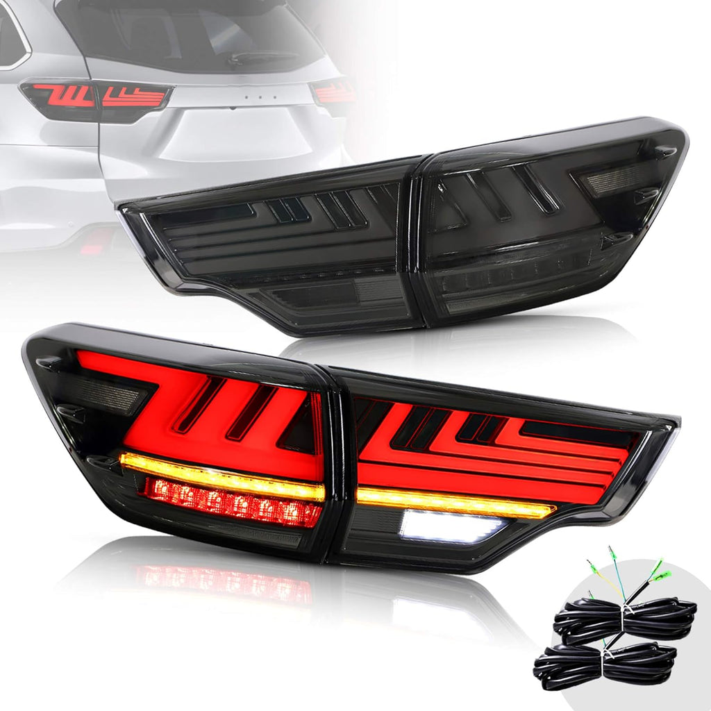 Smoked LED Tail Lights L9565