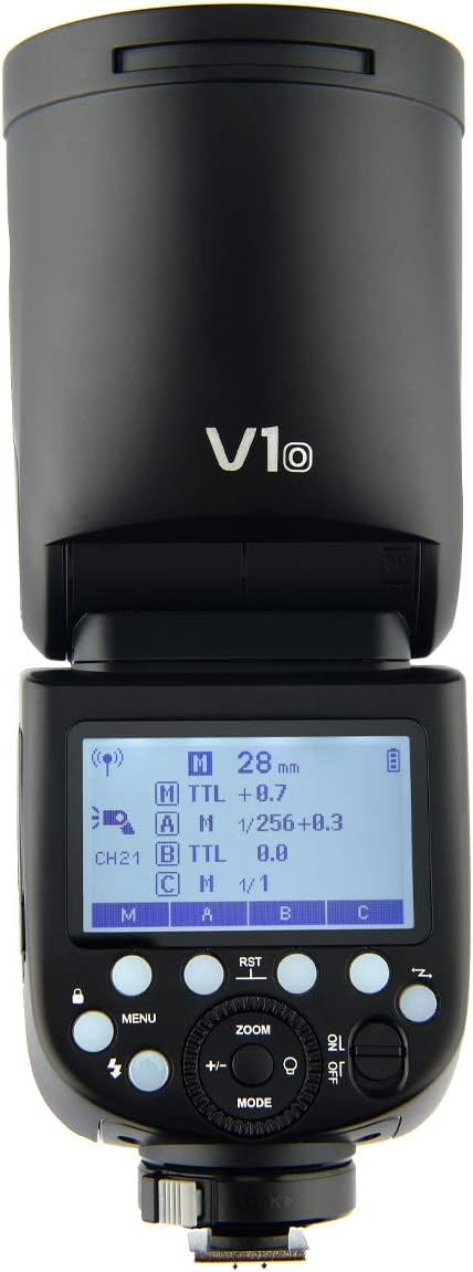 Round head Camera Speedlight with Li-ion battery D2817