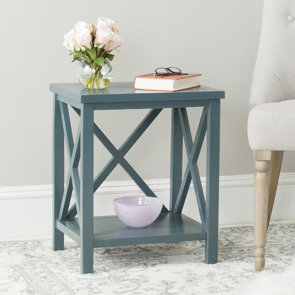 Cross Back End Table I25415