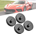 4Pcs Billet Red Aluminum Jack Pads Adapter for Corvette C5, C6, C7 & C8 Models J412