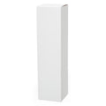 White One Bottle Wine Box, Quantity: 10, Width: 3 1/2" T105