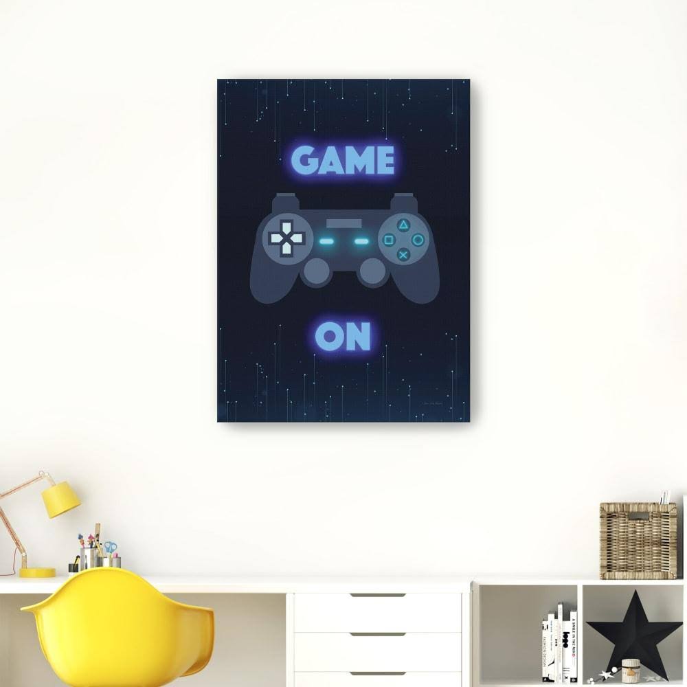 Game on Canvas Giclee M U3054