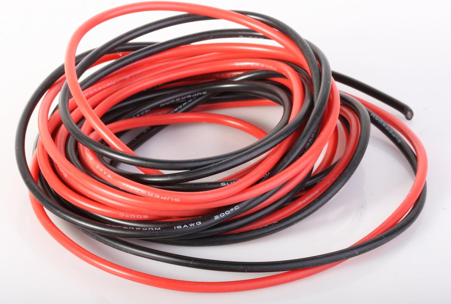 8 Gauge Silicone Wire 50 feet Pack of 2 B545435