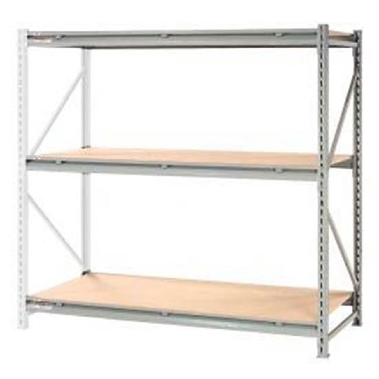 Record Storage Rack - Gray - 60 x 18 x 72 in. M47087