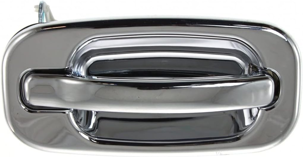 Chrome Exterior Door Handle Front Passenger Side Pack of 2 T852