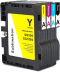 Sublimation Ink Cartridge 4-Pack for Sawgrass Virtuoso SG500 SG1000 Printer T79912