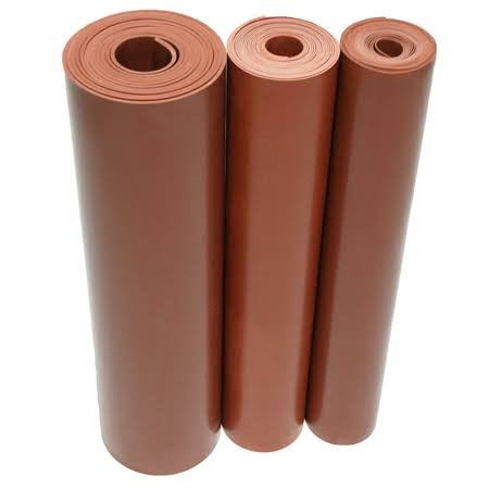 3/16x22 x 36x22 W x 48x22 L Red SBR Sheet D9275