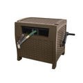Mocha Brown Manual Hose Reel Cart E799072