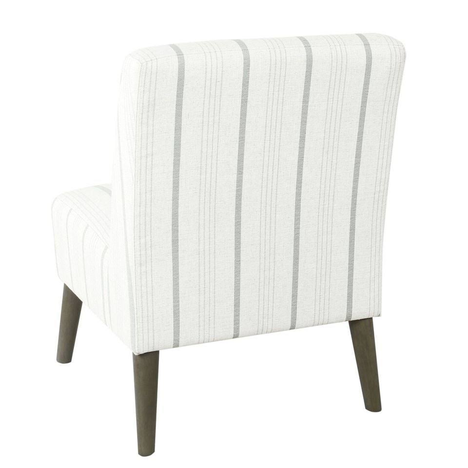 Navy Blue Armless Dining Accent Chair H79783