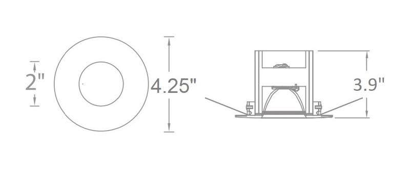 Copper Bronze LED High Output Trim O82662