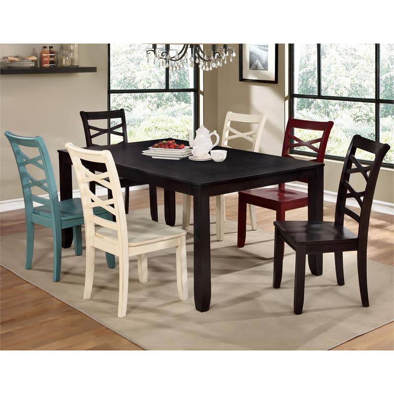 White Wood Dining Chair (Set of 2) B8950